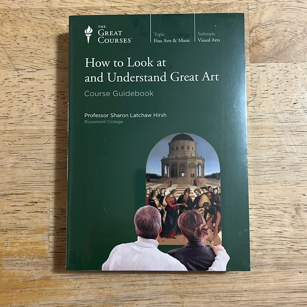 How to Look at and Understand Great Art Course Guidebook and DVD Sealed